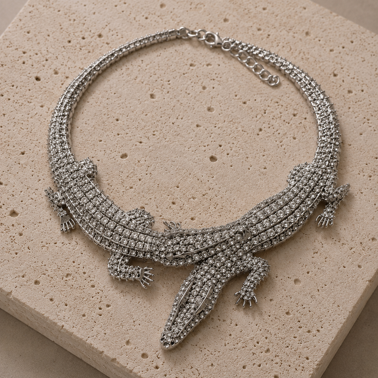 Croco Luxe Necklace