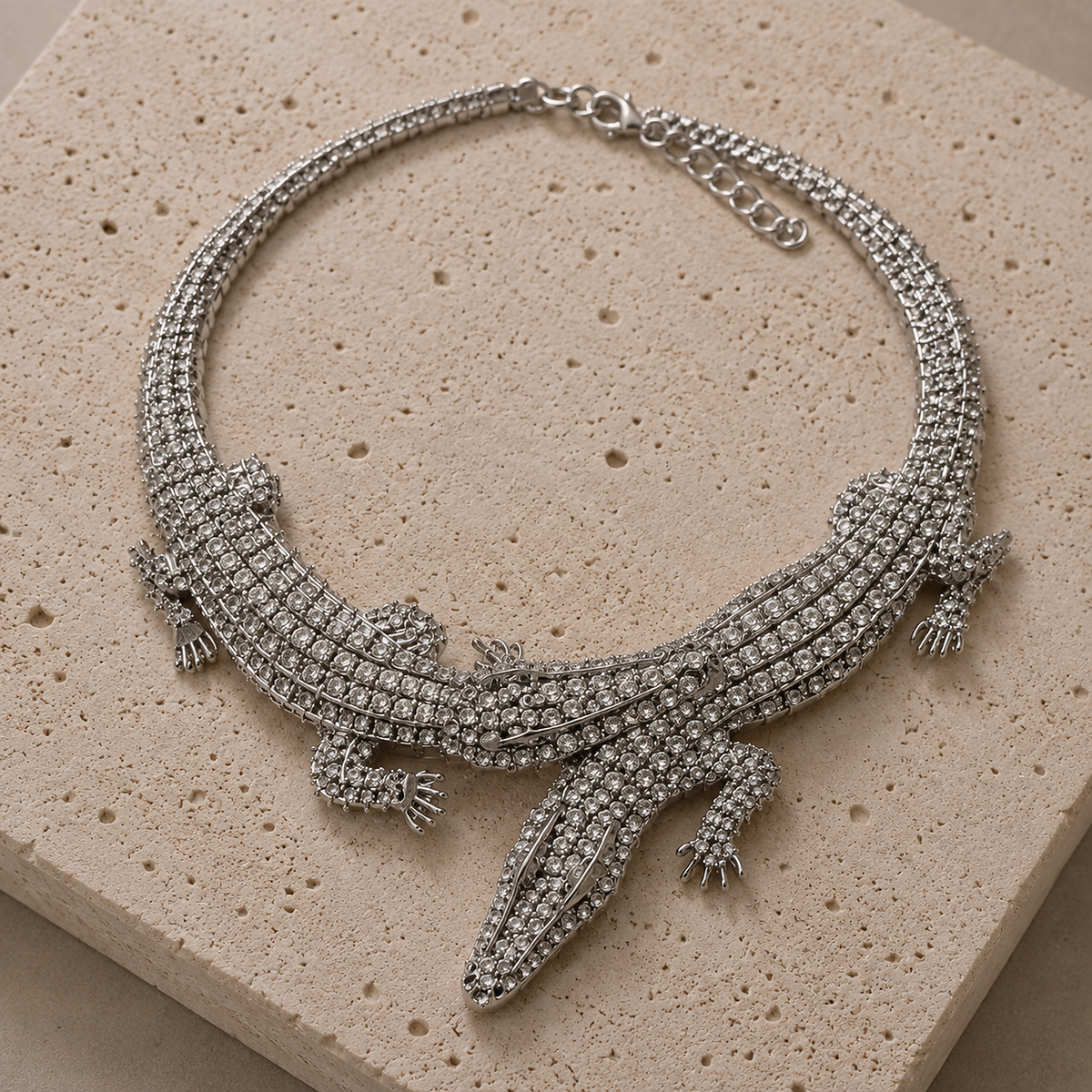 Croco Luxe Necklace