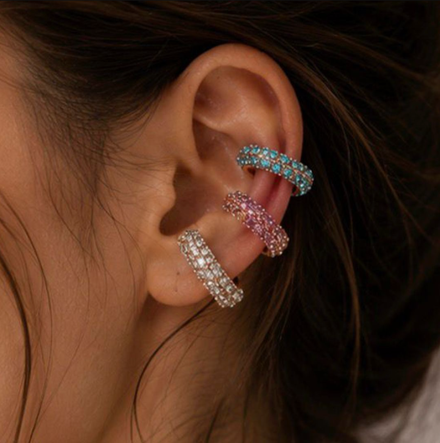 Candy Glow Ear Cuffs